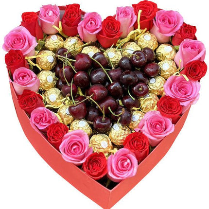 Valentine's Amour Fruit Heart Box Vietnam