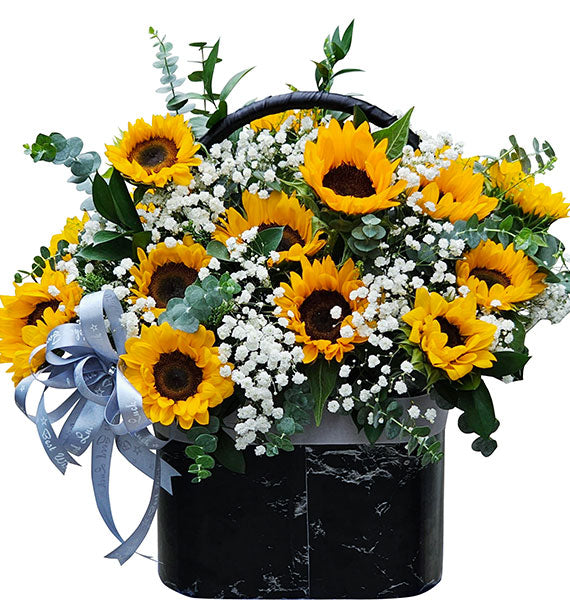 Valentine’s Day Sunflower Basket Vietnam
