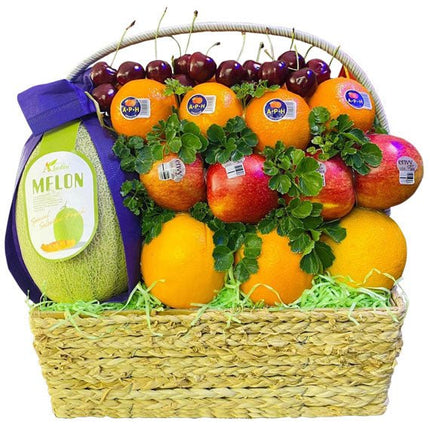 Valentine's Elegant Love Fruit Basket Vietnam