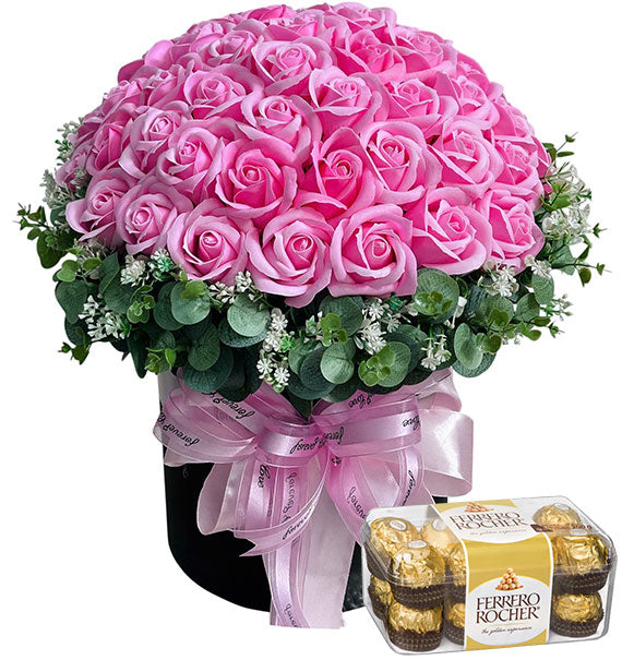 Valentine’s Eternal Rose & Chocolate Combo Vietnam