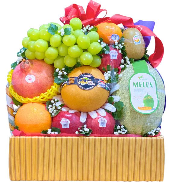 Valentine's Premium Fruit Basket Vietnam