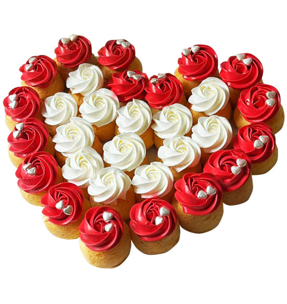 Valentine's Sugar Kiss Cake Vietnam