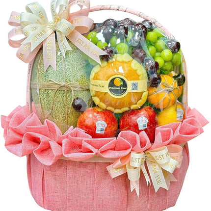 Valentine's Sweet Indulgence Fruit Basket Vietnam