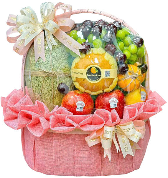 Valentine's Sweet Indulgence Fruit Basket Vietnam