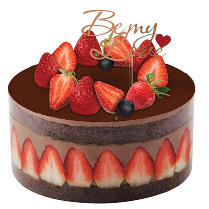 Valentine's Tous Les Jours Choco Strawberry Fresh Cake Vietnam