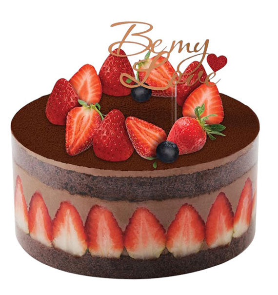 Valentine's Tous Les Jours Choco Strawberry Fresh Cake Vietnam
