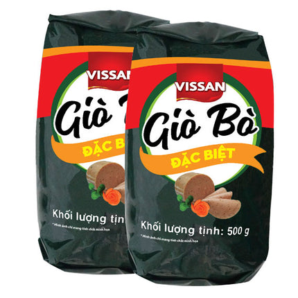 Vietnamese Special Beef Sausage Tet Food