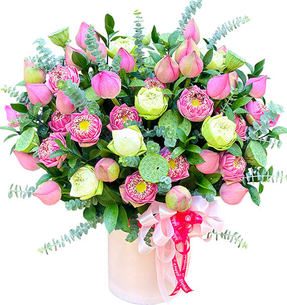 Vietnamese Teacher’s Day Lotus Basket
