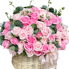 Vietnamese Women’s Day Artificial Flower Basket