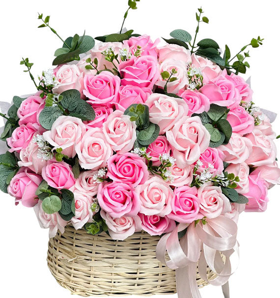 Vietnamese Women’s Day Artificial Flower Basket