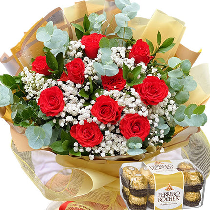 Vietnamese Women’s Day Combo Flowers &amp; Chocolate