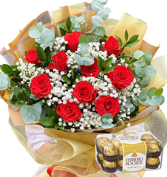 Vietnamese Women’s Day Combo Flowers &amp; Chocolate