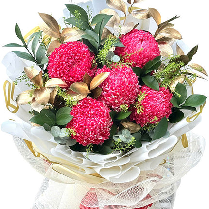 Vietnamese Women's Day Peony Chrysanthemum Bouquet