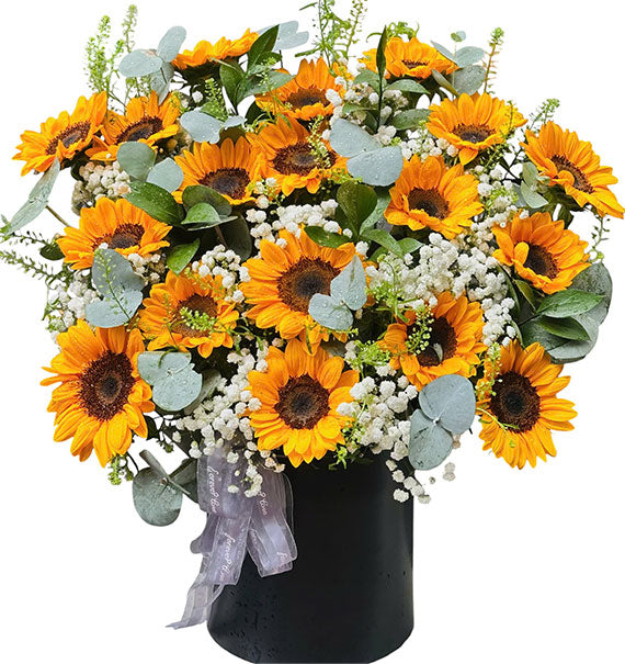 Vietnamese Women's Day Sunflower BasketVietnamese Women's Day Sunflower Basket