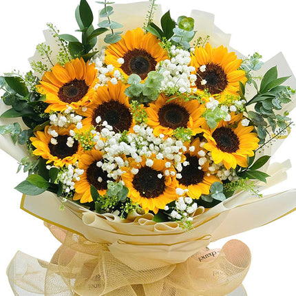 Vietnamese Women's Day Sunflower Bouquet