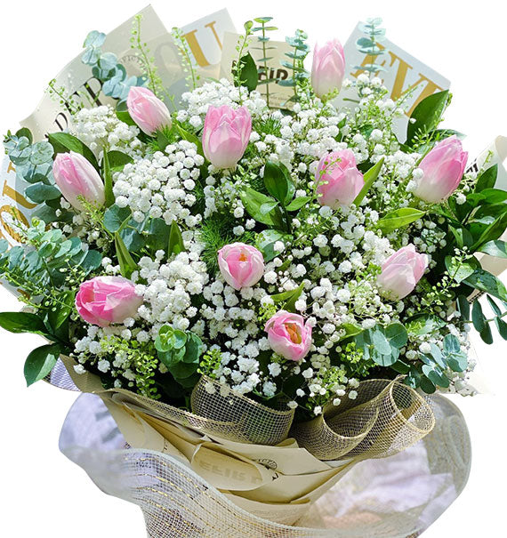 Vietnamese Women's Day Tulip Bouquet