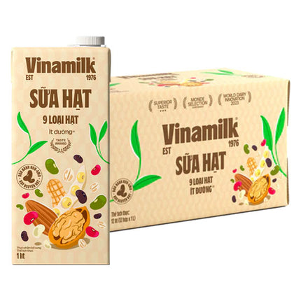 Vinamilk 9 Nuts Milk Low Sugar