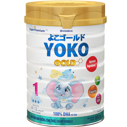 Vinamilk Yoko Gold #1 Baby Milk Powder 850g