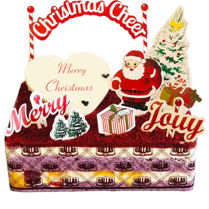 Violet Dallas Xmas Cake Vietnam