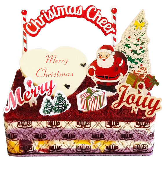 Violet Dallas Xmas Cake Vietnam