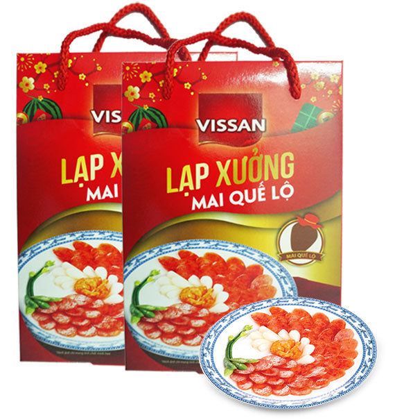 Vissan Mai Que Lo Sausage Tet Food Vietnam