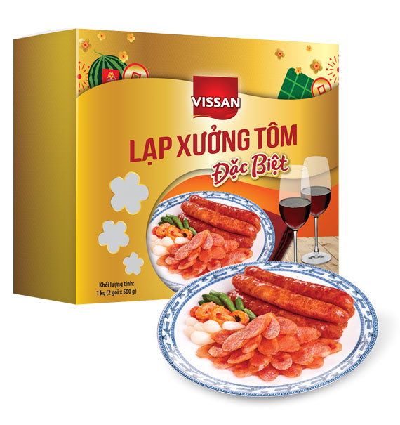 Vissan Special Shrimp Sausage Tet Food Vietnam