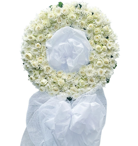 White Funeral Wreath Vietnam