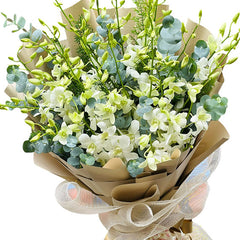 White Orchid Bouquet Vietnam
