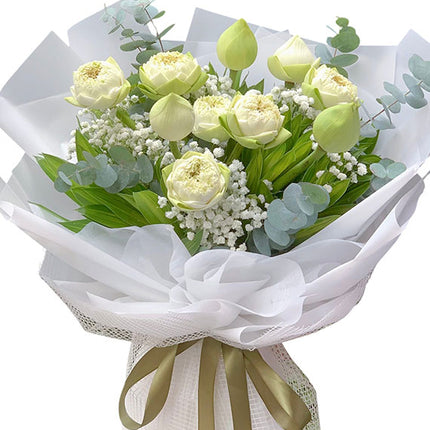 White Serenity Flowers Vietnam