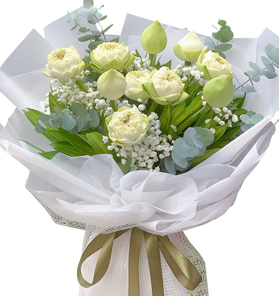 White Serenity Flowers Vietnam