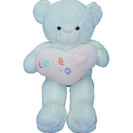 White Teddy Bear Love Yo Heart