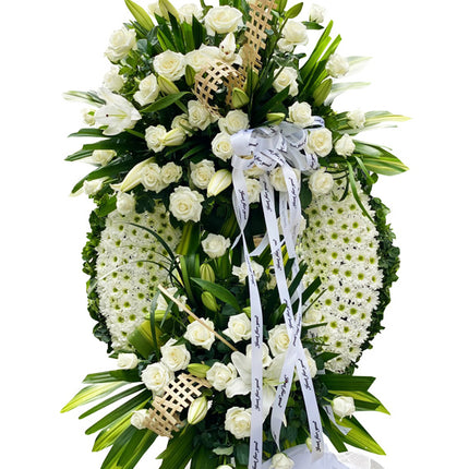 White Wreath Of Peace Vietnam