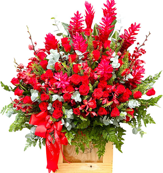 Winter Romance Basket Xmas Vietnam