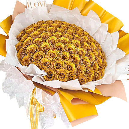 Women's Day Artificial Yellow Rose Bouquet Vietnam