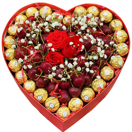 Women's Day Cherries & Love Treats Box Vietnam