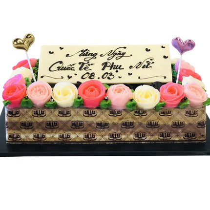 Women's Day Flora Dallas Cake Vietnam