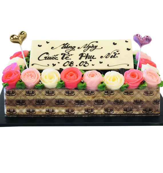 Women's Day Flora Dallas Cake Vietnam