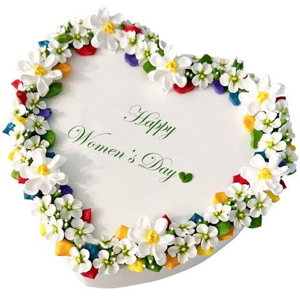 Women's Day Flowers Cake Vietnam