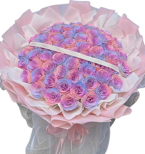 Women's Day Galaxy Waxed Rose Bouquet Vietnam