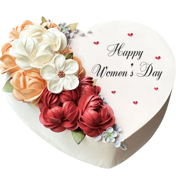 Women's Day Lovely Heart Cake Vietnam