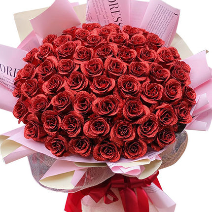 Women's Day Artificial Red Rose Bouquet Vietnam