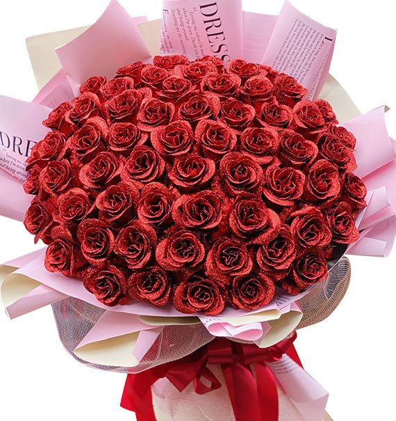 Women's Day Artificial Red Rose Bouquet Vietnam
