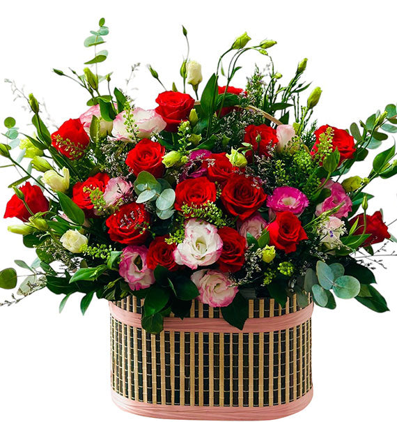 Women's Day Rose Basket Vietnam