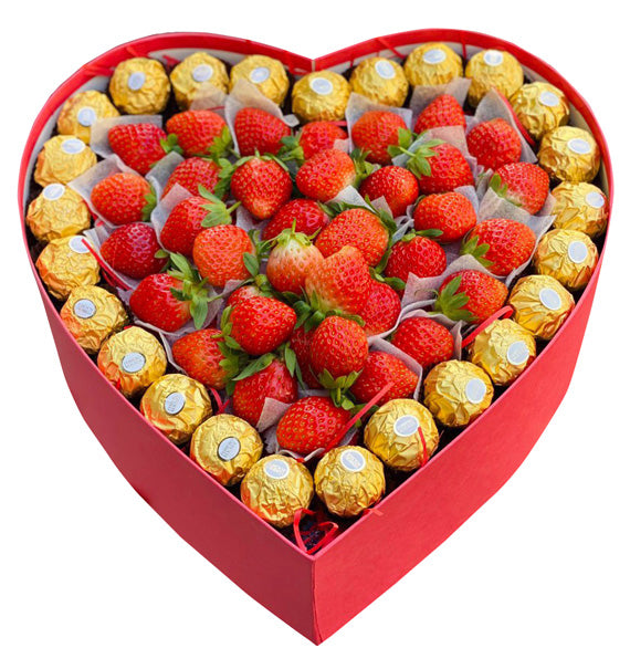 Women's Day Strawberry & Chocolate Box Vietnam