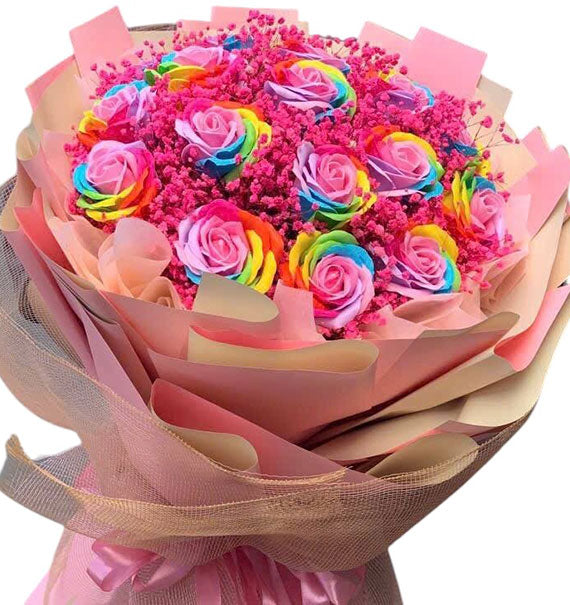 Women's Day Waxed Rose Bouquet Vietnam