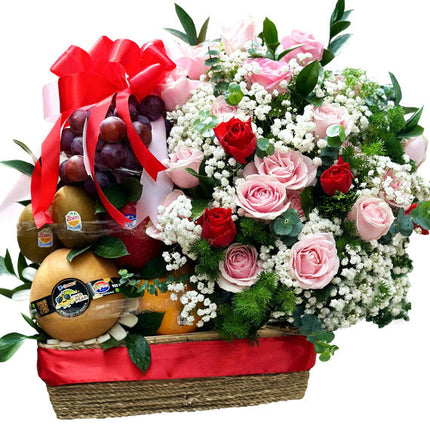 Xmas Flower & Fruit Gift Vietnam