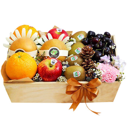 Xmas Snowy Orchard Box Vietnam