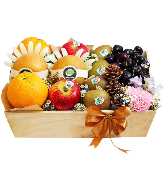 Xmas Snowy Orchard Box Vietnam