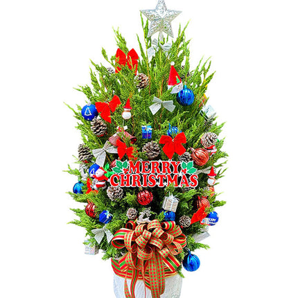 Xmas Tree With Ornaments Vietnam