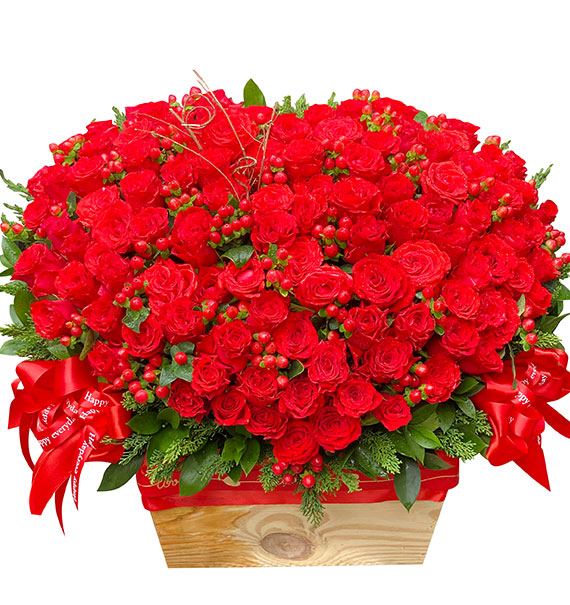 Xmas Warm Heart Roses Vietnam